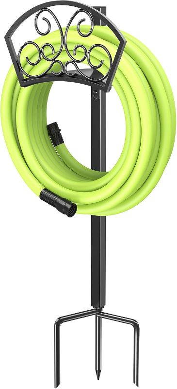 Photo 1 of  Garden Hose Holder, Decorative Hose Butler Sturdy Water Hose Rack,