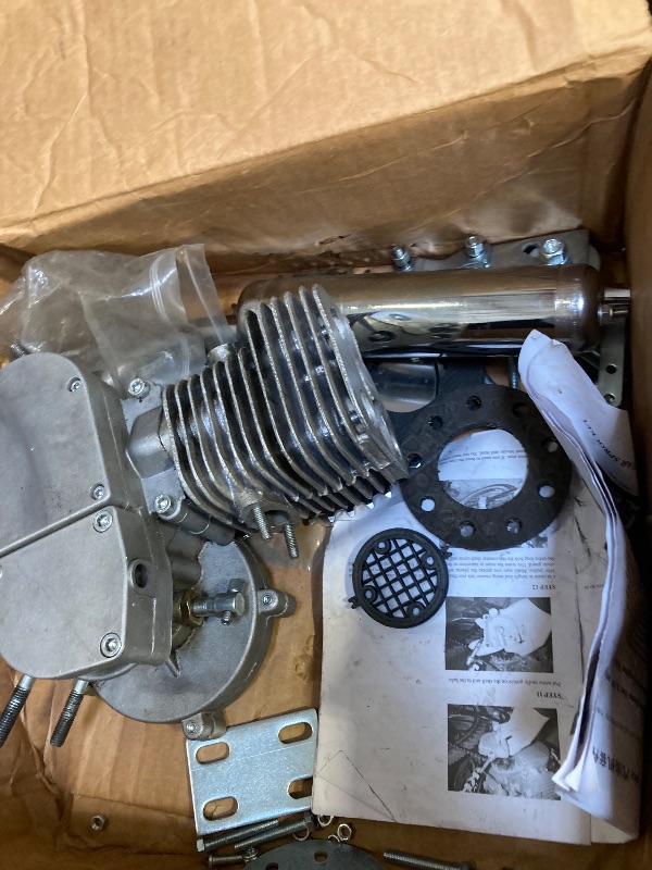 Photo 1 of 80CC Electric Start Bike Engine Kit - Upgrade Your 26"-28" Bike with Ease, No Manual Pull or Pedal Needed, Quick Electric Start, Enhanced Performance & Smooth Riding
