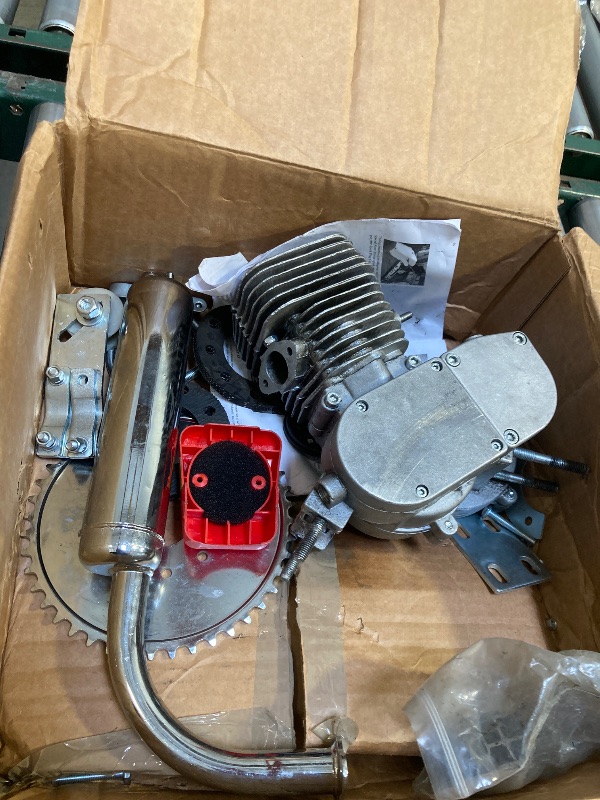 Photo 1 of 80CC Electric Start Bike Engine Kit - Upgrade Your 26"-28" Bike with Ease, No Manual Pull or Pedal Needed, Quick Electric Start, Enhanced Performance & Smooth Riding
