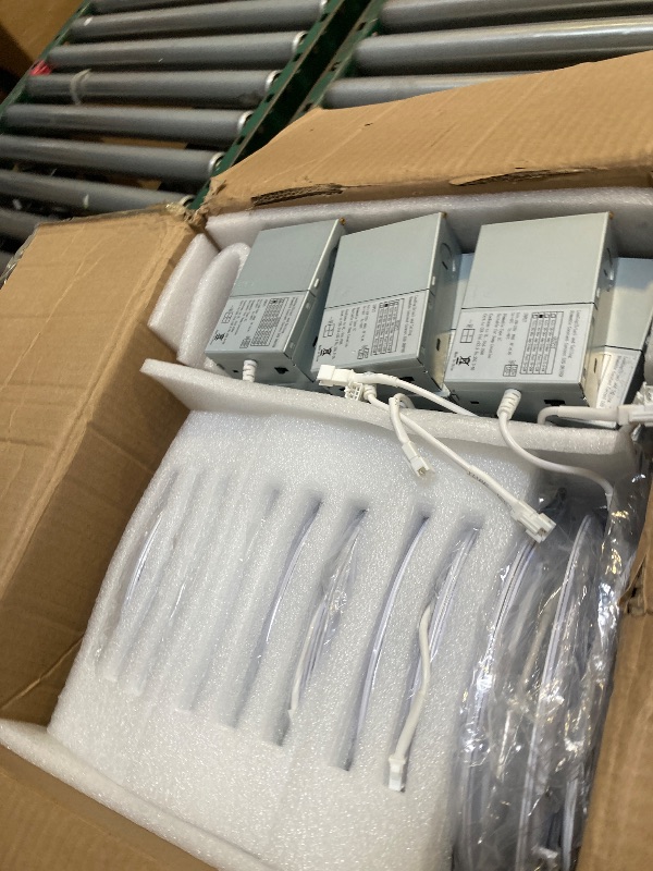 Photo 1 of 20 Pack 7 Inch 3CCT Ultra-Thin LED Recessed Light with Junction Box, 3000K/4500K/6000K Selectable, 18W Eqv 125W, Dimmable Canless Downlight, 1600LM High Brightness

