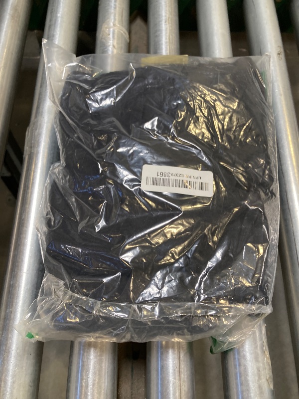 Photo 1 of ANRABESS Women’s Summer Boho Flowy Swing Tiered A-Line Maxi Skirt 2025 Fashion Trendy Elastic Waist Pleated Long Beach Dress with Pockets Black Small