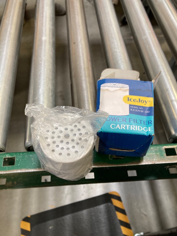 Photo 1 of IceJoy Shower Filter Replacement Cartridge, Shower Head Filter Refill, for Hard Water Chlorine Heavy Metal, Skin Hair, Fit Any Similar Design Shower Water Filter