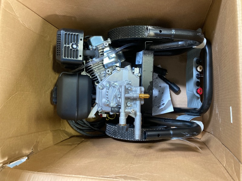 Photo 1 of 3100 PSI 2.5 GPM Cold Water Gas Pressure Washer with 159cc Engine and Soap Tank