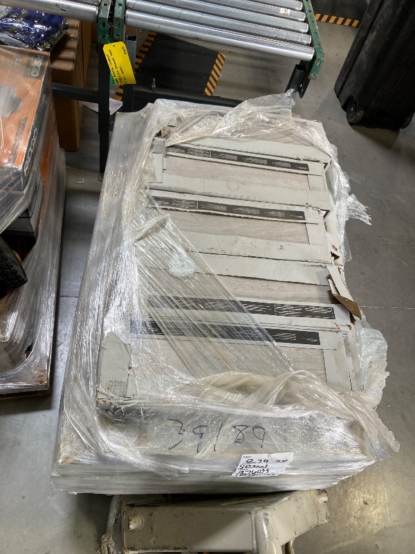 Photo 1 of Westwood Liath Gray 8 in. x 24 in. ENTIRE PALLET- Matte Porcelain Wood Look Floor and Wall Tile (11.97 sq. ft./Case) ---  APPROX. 40 CASES !!!!