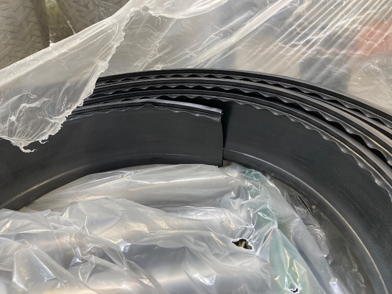Photo 1 of 50 ft. Eco Edge Lawn Edging - Black