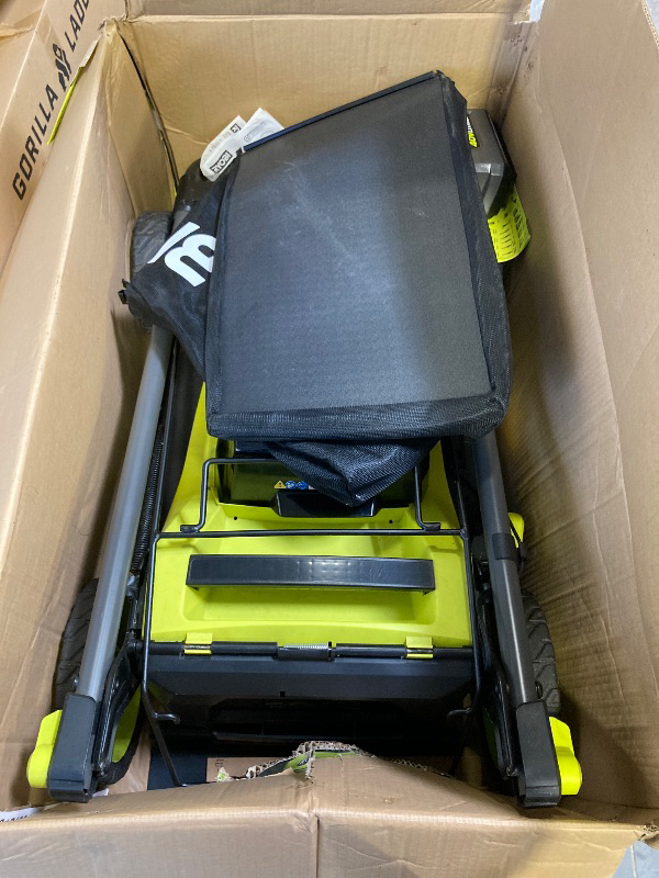 Photo 1 of 40V HP Brushless 21 in. Cordless Battery Walk Behind Self-Propelled Lawn Mower with 6.0 Ah Batteries and Charger