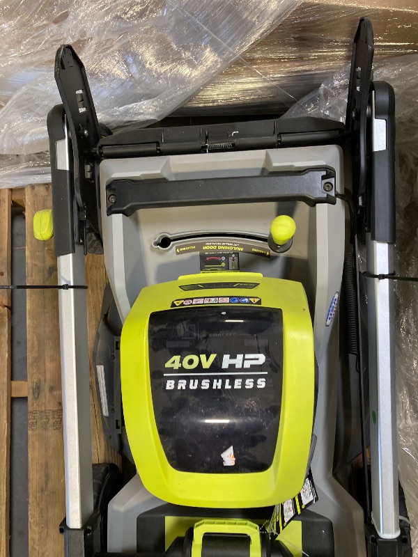 Photo 1 of 40V HP Brushless Whisper Series 21" Walk Behind Self-Propelled All Wheel Drive Lawn Mower