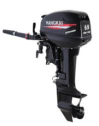 Photo 1 of HANGKAI 9.9HP 2 Stroke Marine Outboard Boat Motor 100% Compatible With Yamaha Engine