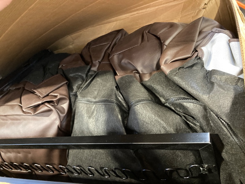 Photo 1 of  Living Room Futon Sofa, Dark Brown