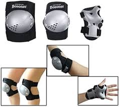 Photo 1 of BOSONER Kids/Youth Knee Pads Elbow Pads Wrist Guards Set for 3-15 Years, Child Protective Gear Set for Roller Skates, Cycling, BMX Bike, Skateboard, Inline Skating, Scooter Riding Sport size m