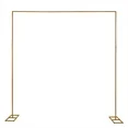 Photo 1 of Wedding Arch Backdrop Metal Stand Square Flower Rack Frame Garden Party Decor