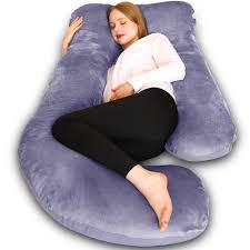 Photo 1 of Chilling Home Pregnancy Pillow, U Shaped Full Body Maternity Pillow 58 inch, Pregnant Women Must Haves Pregnancy Pillows for Sleeping with Removable Cover