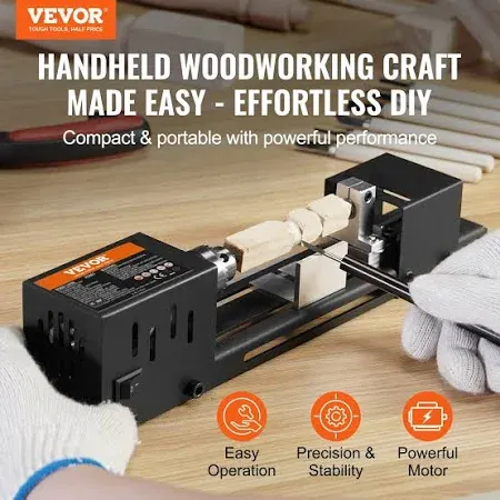 Photo 1 of VEVOR Compact Lathe Machine