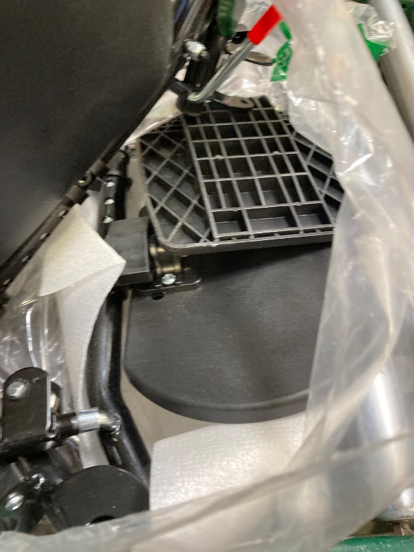 Photo 1 of Wheelchair elevating Leg Rests, with Padded Calf pad, Composite Footplates, Compatible with Reclining and Standard Wheelchair, Transport Chair. Universal Replacement Parts, (1 Pair)