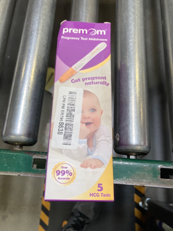 Photo 1 of Premom Pregnancy Test Midstream: Early HCG Detection Sticks - 5 Pack Pregnant Test Kit exp- 08/31/2025