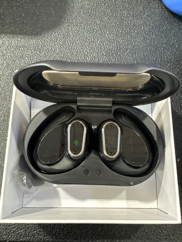 Photo 1 of Wireless Earbuds, 2025 Bluetooth 5.4 Headphones Sport, 50Hrs HiFi Stereo Deep Bass Over-Ear buds with ENC Noise Cancelling Mic, IP7 Waterproof & LED Display Earphones with Earhooks for Workout/Running