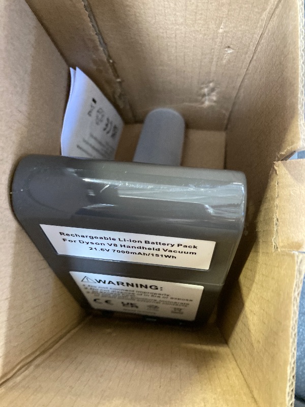Photo 1 of New Upgraded 7000mAh V8 SV10 Battery Compatible for Dyson V8 Vacuum Animal/Absolute/Motorhead/Fluffy Handheld Cordless Vacuum Cleaner Li-ion 215681 SV10 967834 05 Battery