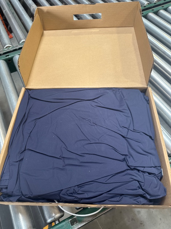 Photo 1 of REST® Evercool®+ Cooling Sheet Set, Queen Size, Midnight Blue, Breathable Bed Sheets for Hot Sleeper and Night Sweats, with Pillowcases, with Ionic+ Self-Cleaning Silver Yarn for Sensitive Skin, 4PCS