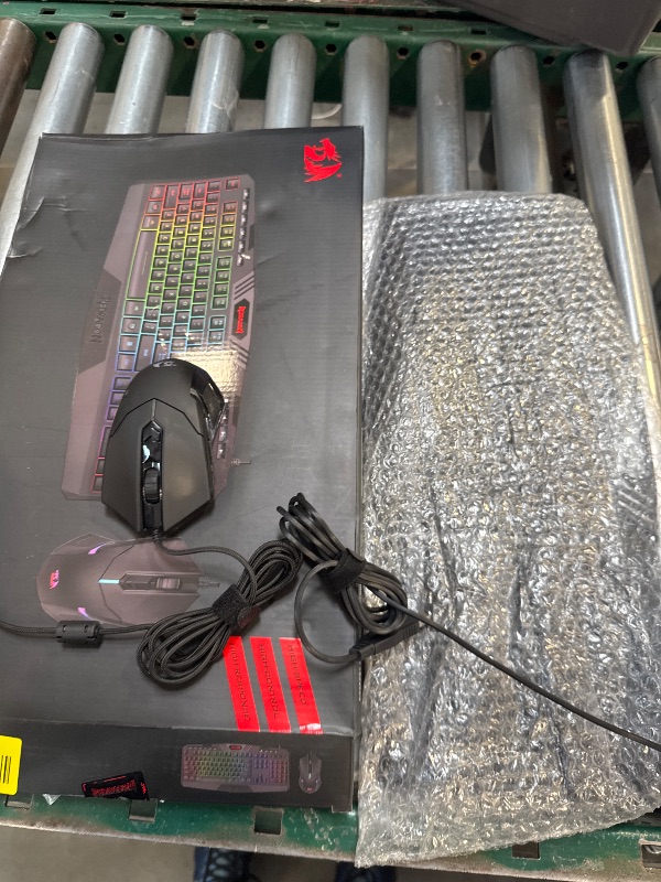 Photo 1 of Redragon S101 Gaming Keyboard, M601 Mouse, RGB Backlit Gaming Keyboard, Programmable Backlit Mouse, Value Combo Set [New Version]