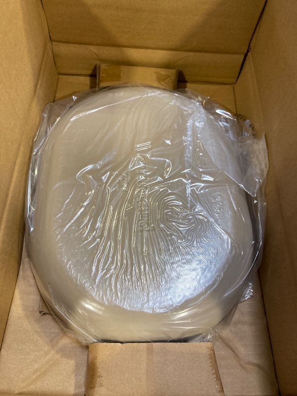 Photo 1 of VORRINGARD Enameled Cast Iron Sourdough Bread Oven, Dutch Oven, Loaf Cast Iron Bread Pan for Homemade Bread Baking, Meatloaf Pan with Lid, 7QT, Latte