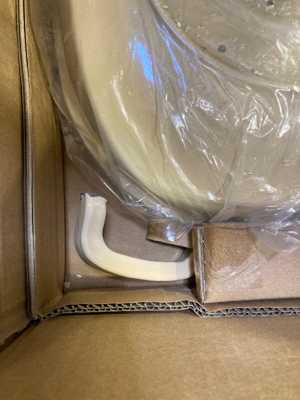 Photo 1 of VORRINGARD Enameled Cast Iron Sourdough Bread Oven, Dutch Oven, Loaf Cast Iron Bread Pan for Homemade Bread Baking, Meatloaf Pan with Lid, 7QT, Latte
