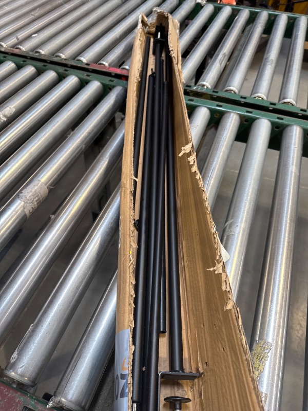 Photo 1 of 2025 Over The Table Rod Stand with Clamps, Adjustable Length(60"-110") Black Table Balloon Arch Stand, Thickened Rustproof Garden Arch, Perfect for Wedding Birthday Christmas Party Decoration