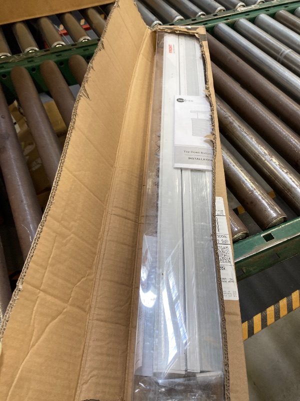 Photo 1 of SUNFREE Top Down Bottom Up Cellular Blinds,Cellular Shades Blackout, Honeycomb Window Shade for Windows, 31" W x 64" H, White(Blackout)
