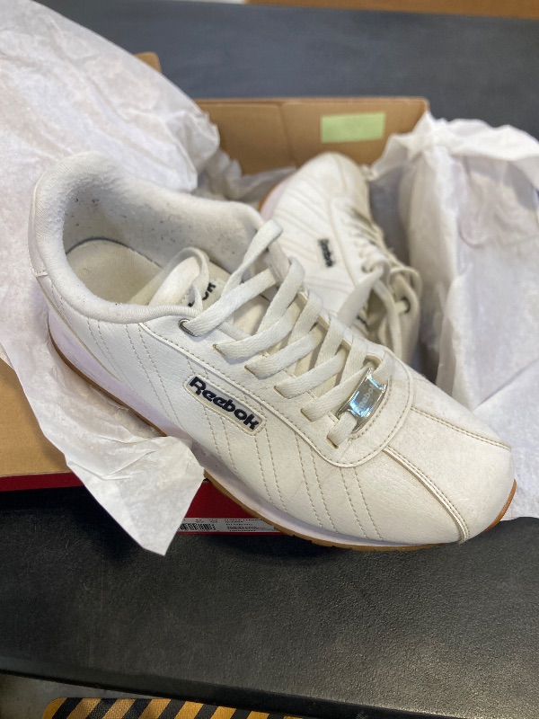 Photo 1 of Reebok Classic Leather Sneakers for Men - Black or White Tennis Mens Shoes, Footwear White/Pure Grey3/Reebok Gum3, 9.5
