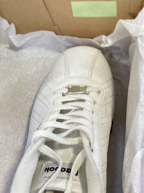 Photo 1 of Reebok Classic Leather Sneakers for Men - Black or White Tennis Mens Shoes, Footwear White/Pure Grey3/Reebok Gum3, 9.5