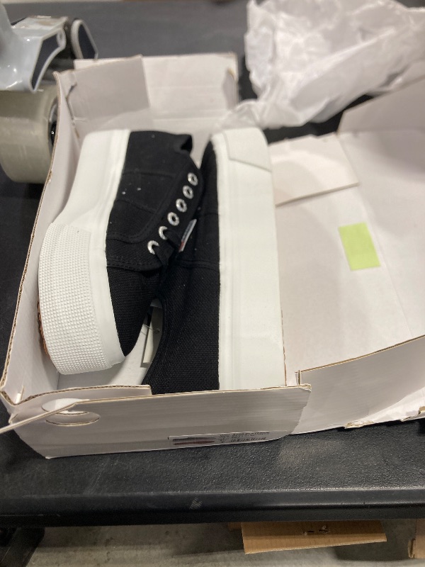 Photo 1 of 7 Superga Unisex 2790 Platform, Black/F White, 7 Medium