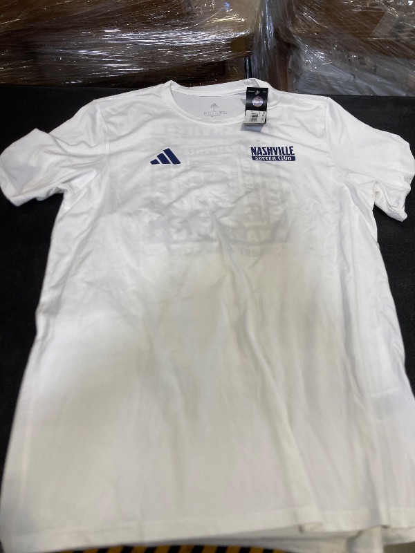 Photo 1 of adidas Men's Nashville SC Local Warp Pre-Game Short Sleeve T-Shirt
large