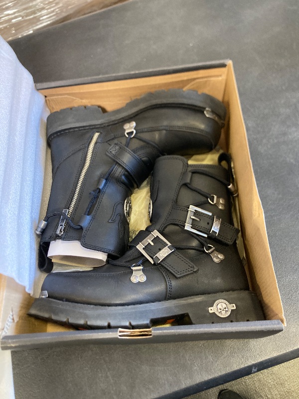 Photo 1 of Harley-Davidson Men's Distortion Boot,Black,8 M lightly worn 