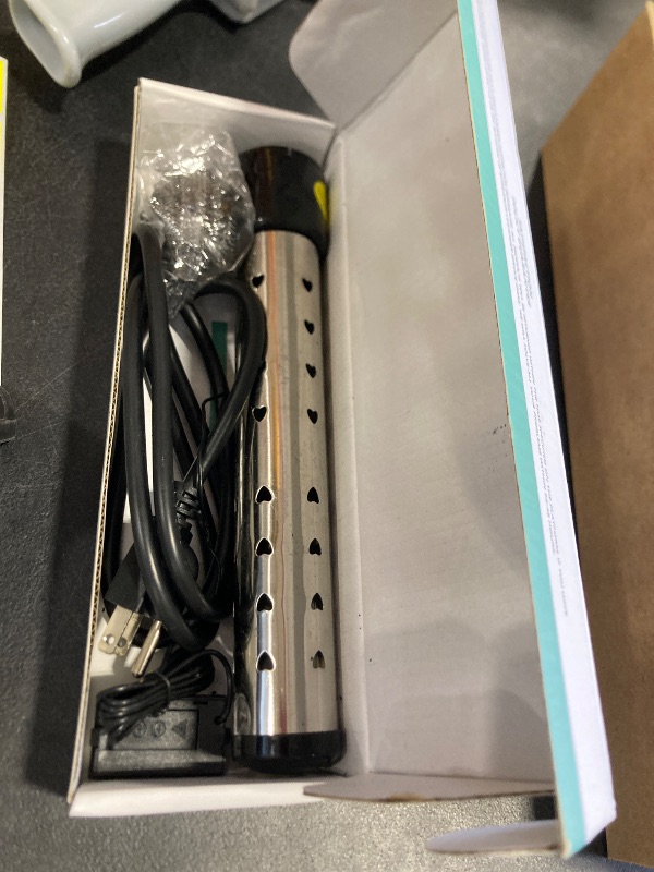 Photo 1 of 2000W Immersion Water Heater Electric, Fast Heating Portable Water Heater with 304 Stainless Steel, Bucket Heater with Digital LCD Thermometer for Home Camping Bath Pool Outdoor Use ?