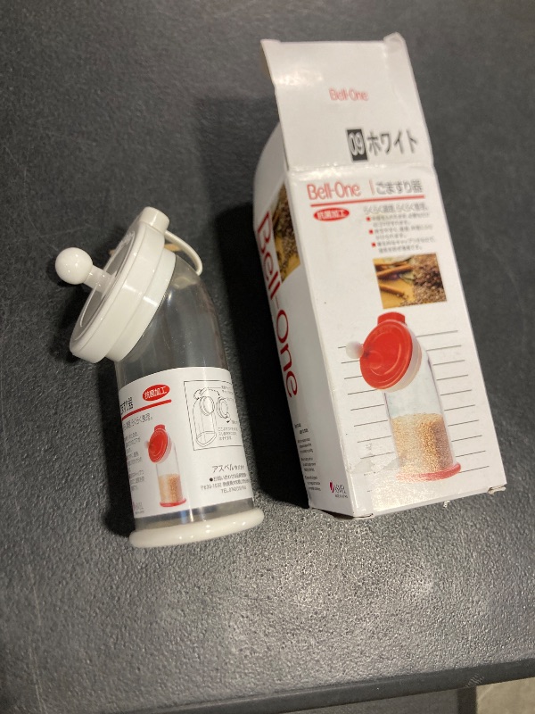 Photo 1 of 1 X New Asvell Plastic Sesame Grinder Made In Japan, White
