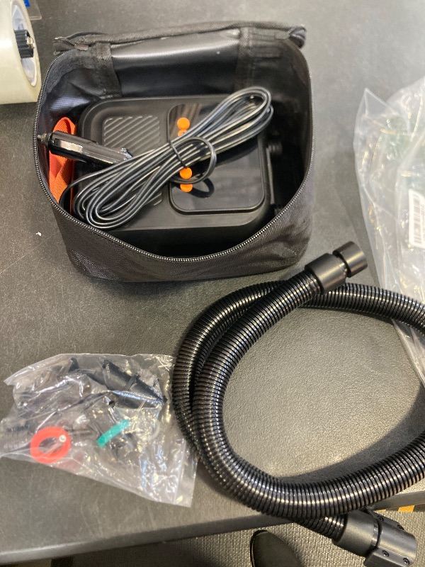 Photo 1 of Rechargeable Paddle Board Pump, 2025 Portable SUP Air Pump with Dual Stage Inflation, 3x4500MAH, Up to 20 PSI, 30% Faster with Auto-Off, Ideal for Kayaks, Boats, and Tents