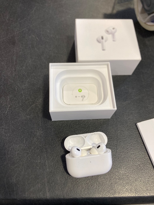 Photo 1 of Apple AirPods Pro 3 Wireless Earbuds, Active Noise Cancellation, Live Translation, Heart Rate Sensing, Hearing Aid Feature, Bluetooth Headphones, Spatial Audio, High-Fidelity Sound, USB-C Charging