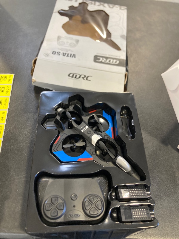 Photo 1 of 4DRC RC Planes Remote Control Airplanes for Kids 8-12 12-16, Foam Remote Control Planes for Kids Adults Beginners, Remote Control Helicopter Fighter Jet Drones for Kids Adults, 360° Flip Easy to Fly