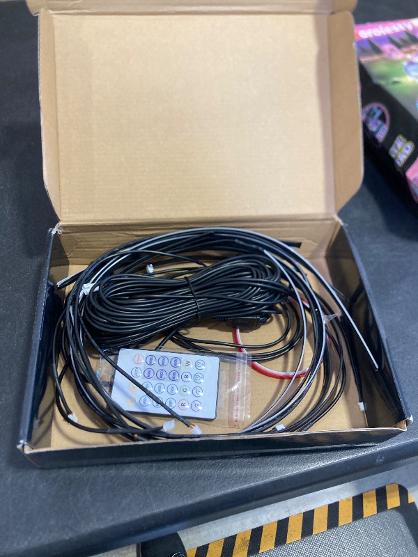 Photo 1 of Acrylic Interior Car Lights, 6 in 1 Dreamcolor Ambient Lighting Kit with Wireless APP/Remote/Button Control, USB Car Inside Lighting Accessories with Music Mode for Vehicle Decoration