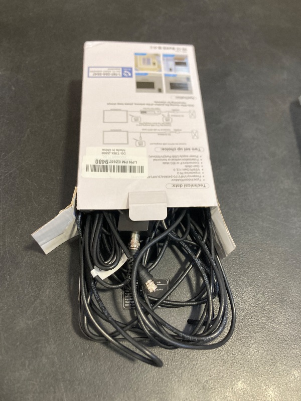 Photo 1 of 2025 Upgraded TV Antenna Indoor, 2800+ Miles Range Digital Antenna for Smart TV Indoor, HDTV Antenna for Local Channels with Amplifier, Outdoor Antenna Support 8K 4K 1080p All TVs -38FT Coax Cable