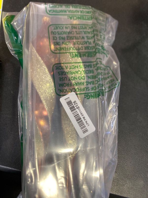 Photo 1 of 11.8" Bronze Christmas Icicle Ornament Balls Shatterproof Final Drop Ornaments for Tree Decorations Christmas Teardrop Ornaments 4 Set Glitter Swirl Drop Hanging Ornament for Xmas Holiday Party