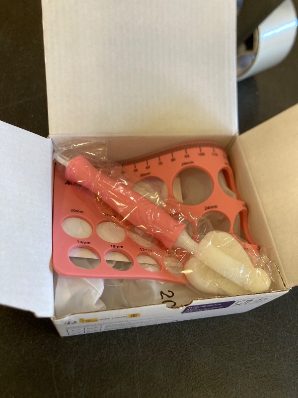 Photo 1 of Nuliie 8PCS Flange Sizing Kit 14/16/18/20mm for 24mm Flange/Shield of Most Pumps, Silicone Flanges Insert for Momcozy/Spectra Electric Breast Pump, Pumping Essential Kit for Moms