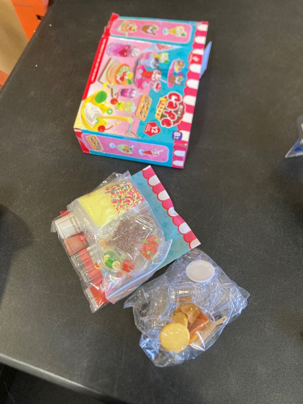 Photo 1 of 12 Making Miniature Food Toys Set, DIY, Resin Play, NOT Edible, Kitchen Mini Pretend Play Food Set for Kids Age 8-13, Birthday for Girls, 8 9 10, Make Your Food