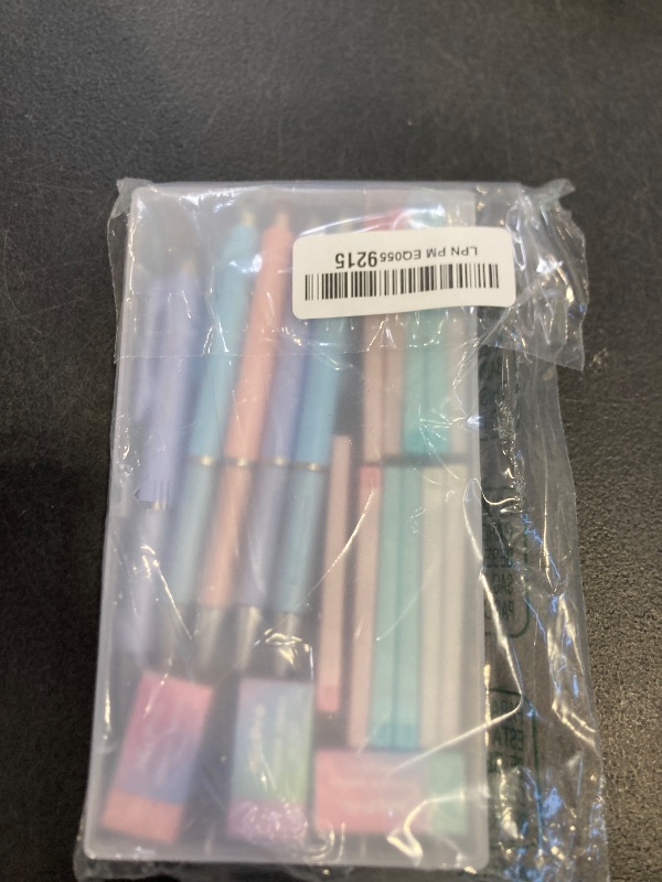 Photo 1 of 15 Pcs 0.5 mm Mechanical Pencil Set Include 6 Pcs Japanese Cute Pencils with 6 Tubes Pencil Refill and 3 Cute Cherry Erasers for Sketching Architecture Drawing