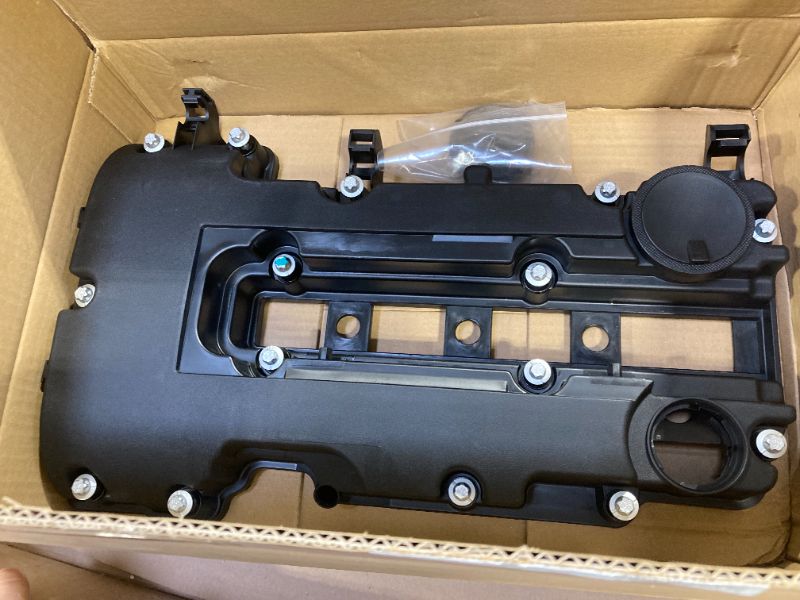 Photo 1 of MITZONE Engine Valve Cover Compatible with 2011-2019 Chevy Cruze Sonic Volt Trax Buick Encore Cadillac ELR 1.4L Turbo Replace# 55573746 25198498 264-968