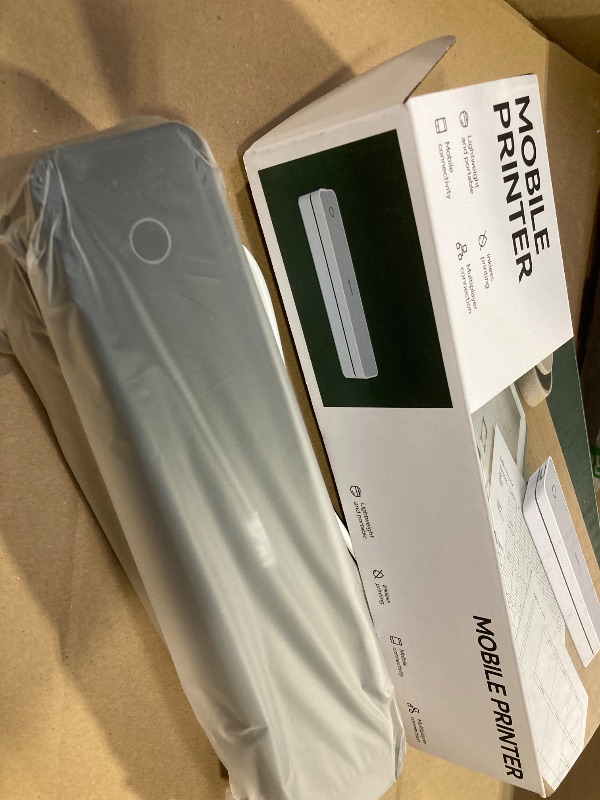 Photo 1 of iDPRT Inkless Portable Printer for Travel, 300DPI Wireless Thermal Printer Support 8.5 x 11 Inch US Letter, A4, Small Bluetooth Printers Compatible with iOS, Android Laptop for Office Car Home, Black