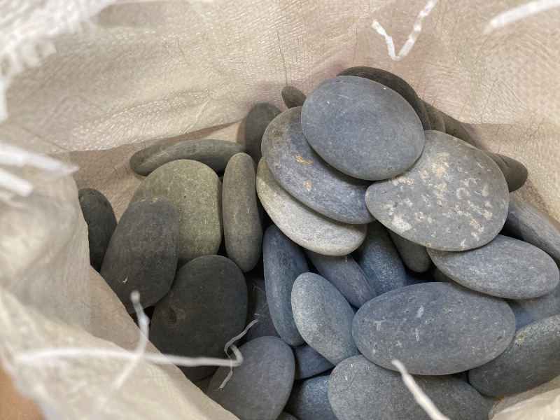 Photo 1 of  Flat Smooth Stones Craft Rocks 