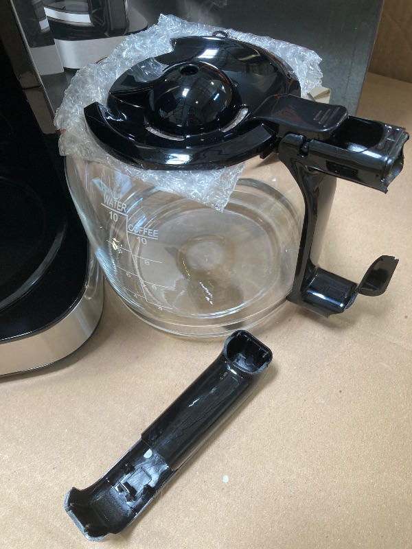 Photo 1 of KRUPS Newer Model Drip Coffee Maker, 10-Cup, Silver