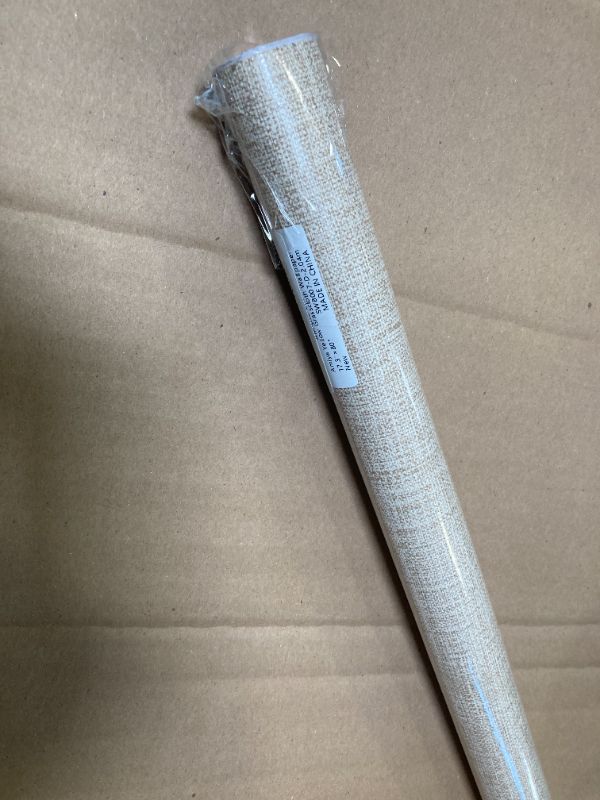 Photo 1 of Amiya Grasscloth Khaki Wallpaper 17.3"x80" Peel and Stick Tan Textured Fabric Linen Contact Paper Beige Self Adhesive Removable Wall Paper for Bedroom Cabinet Liners Decor