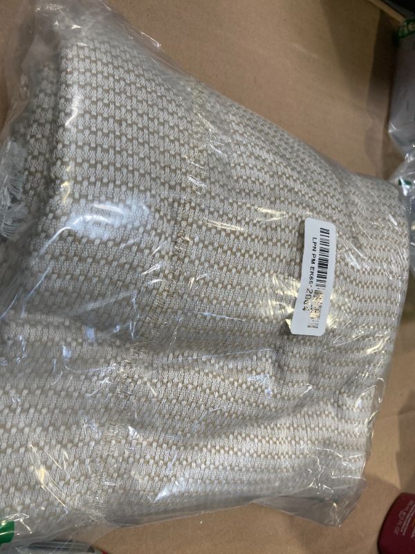 Photo 1 of 1PC  Oversized Turkish Beach Towel Blanket XXL Cotton Sandproof Towels Boho Woven Extra Large Big Sand Free Giant Throw Thick Blankets Huge Quilt XL Picnic Camping Necessities Cloud For Adult Gifts Beige