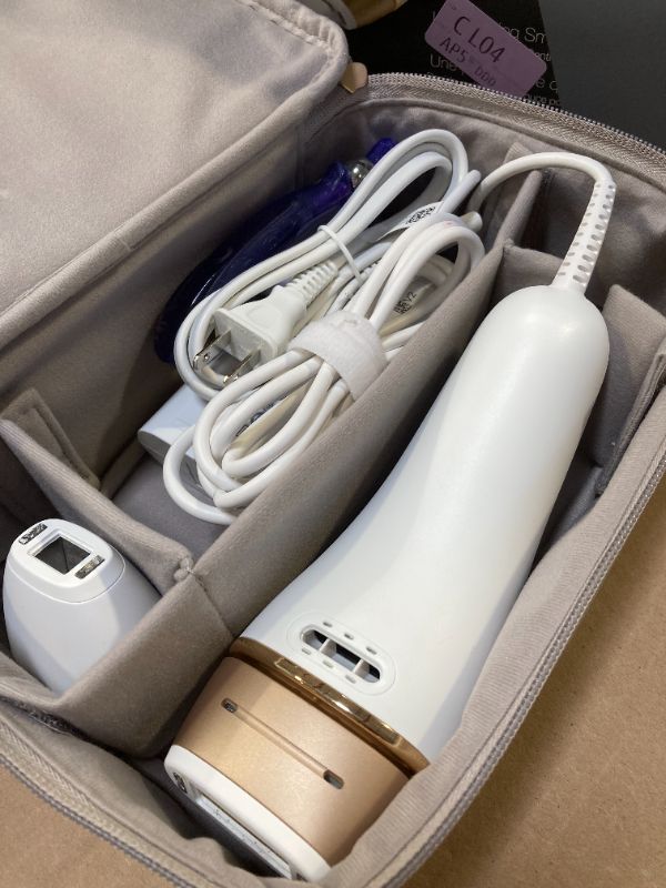 Photo 1 of Braun Smart IPL, Silk·Expert Pro 5: at Home Laser Hair Removal for Women and Men, Permanent Visible Hair Reduction in Hair Regrowth for Body & Face, Soft Pouch and Precision Head, IPL5157